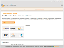 Tablet Screenshot of dtnet.de