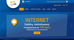 Desktop Screenshot of dtnet.com.pl