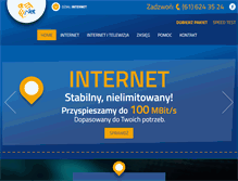 Tablet Screenshot of dtnet.com.pl